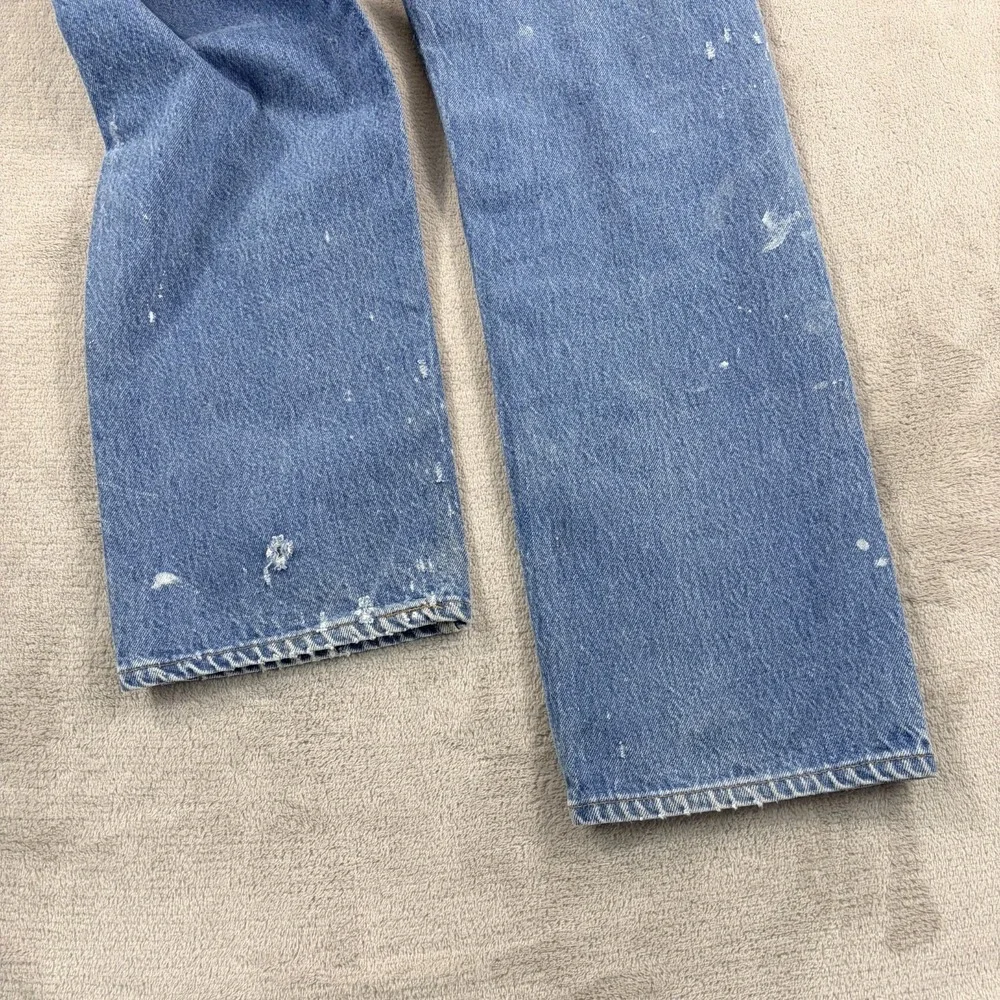 Vintage Levis 501xx Jeans Men 36x34 (Fits 34x31) Distressed Paint Made in USA